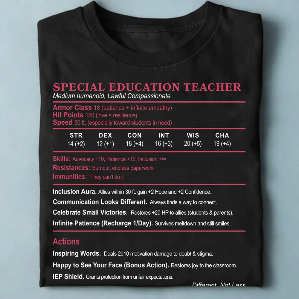 Special Education Teacher Classic Unisex T-Shirt - 1