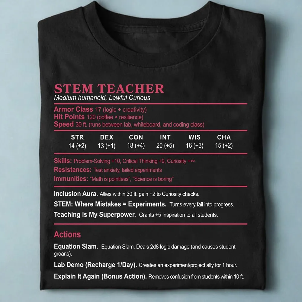STEM TEACHER Classic Unisex T-Shirt - 1