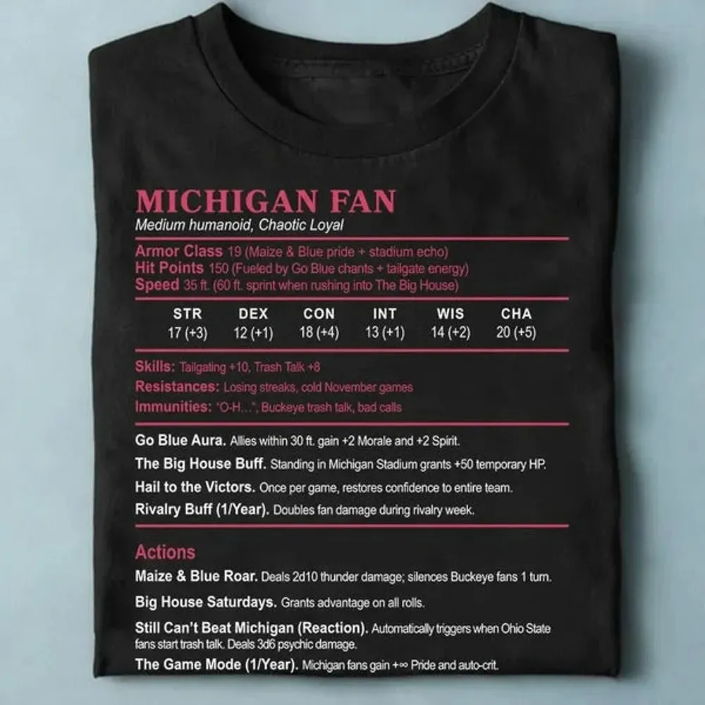 MICHIGAN FAN Classic Unisex T-Shirt - 1
