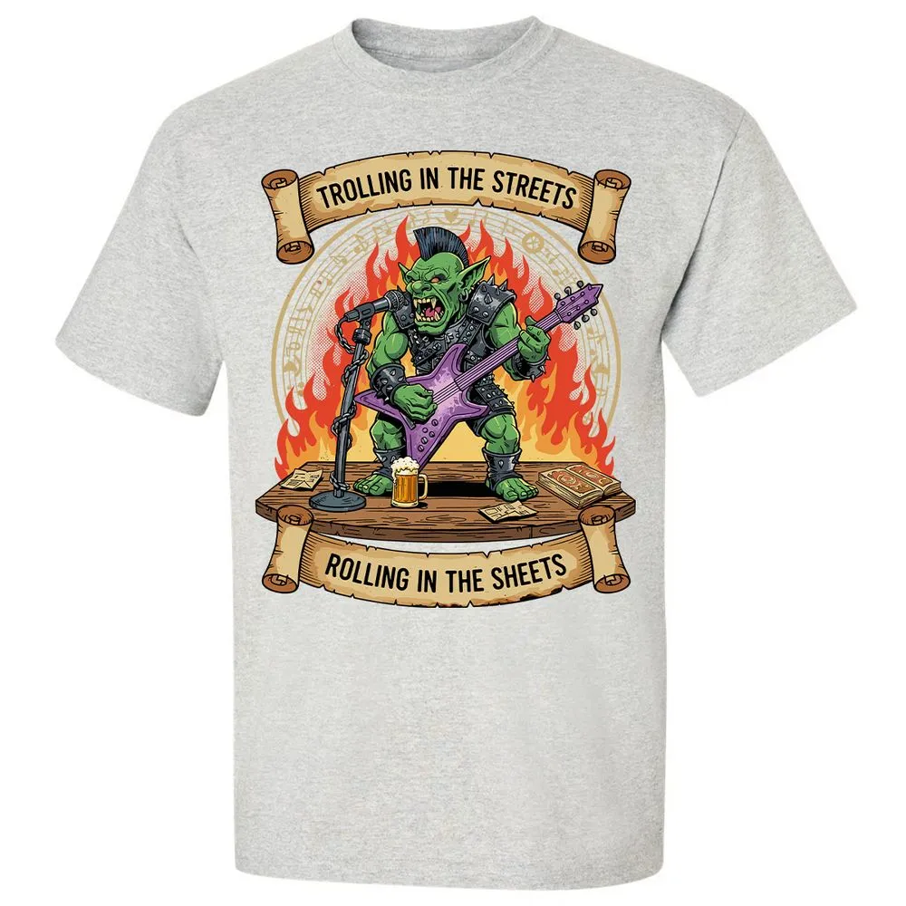 Trolling in the Streets Classic Unisex T-Shirt - Ash - 2
