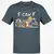 F-CAW-F Adventuring party Classic Unisex T-Shirt - Charcoal - 3