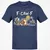 F-CAW-F Adventuring party Classic Unisex T-Shirt - Navy - 7