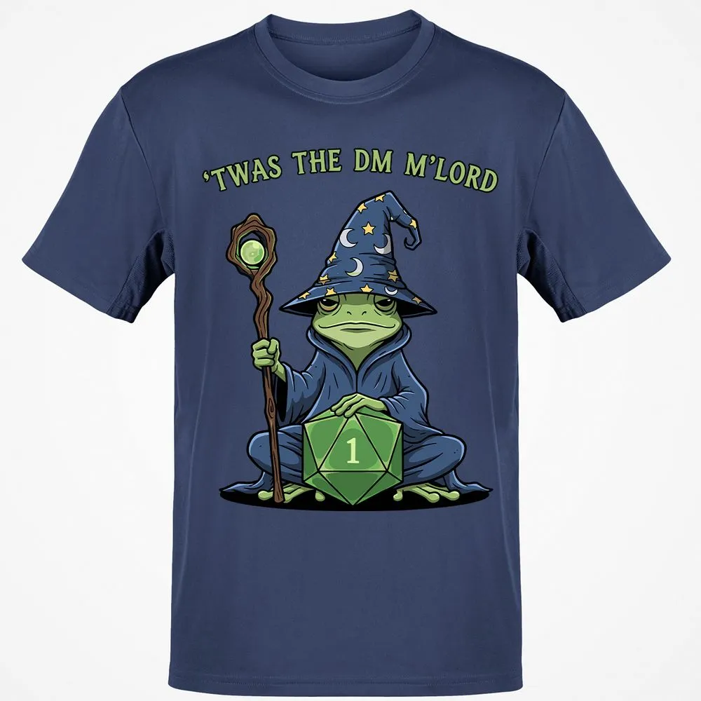 Twas the DM M’lord Classic Unisex T-Shirt - Navy - 7