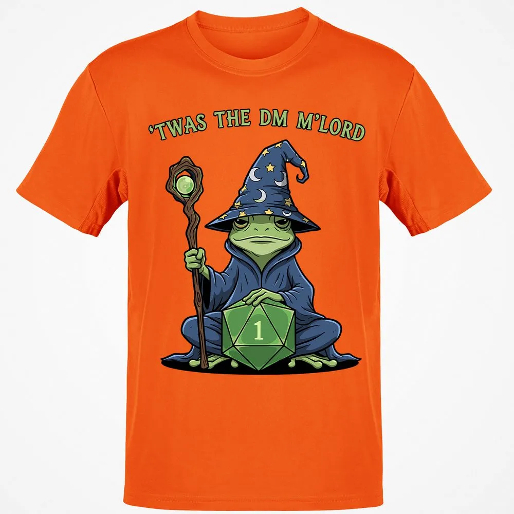 Twas the DM M’lord Classic Unisex T-Shirt - Orange - 8