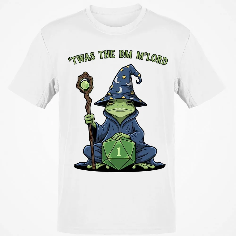 Twas the DM M’lord Classic Unisex T-Shirt - White - 12