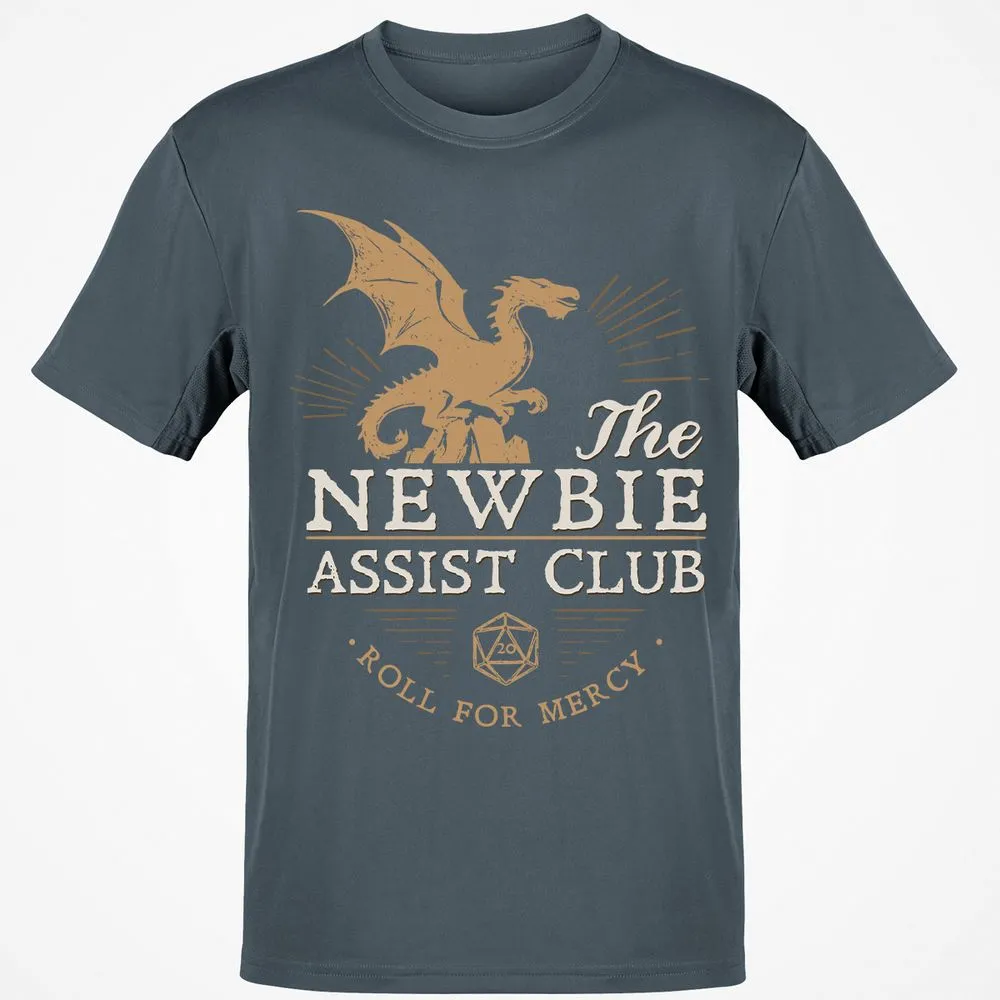 The Newbie Assist Club Classic Unisex T-Shirt - Charcoal - 3