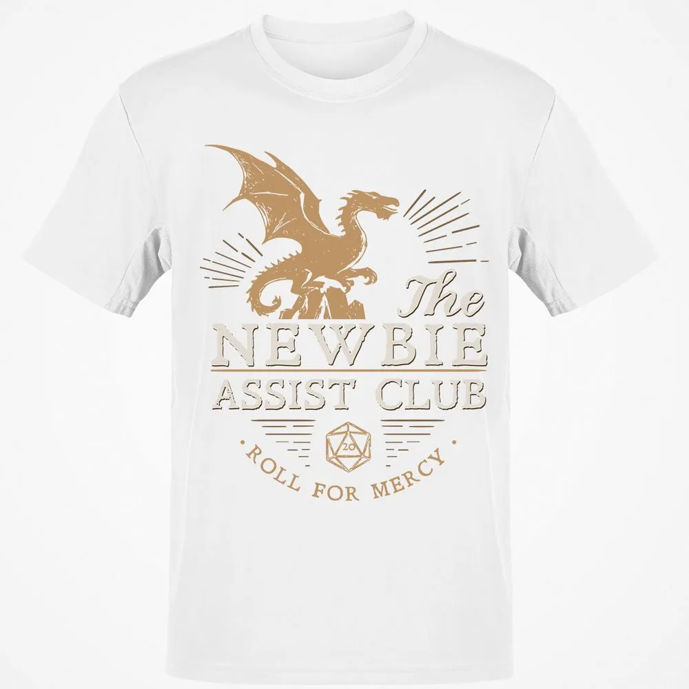 The Newbie Assist Club Classic Unisex T-Shirt - White - 12