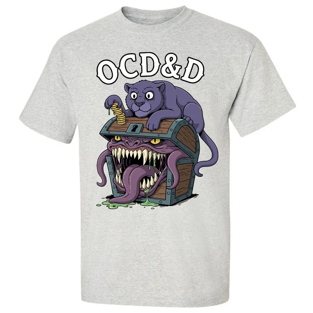 OCD&D Classic Unisex T-Shirt - Ash - 2