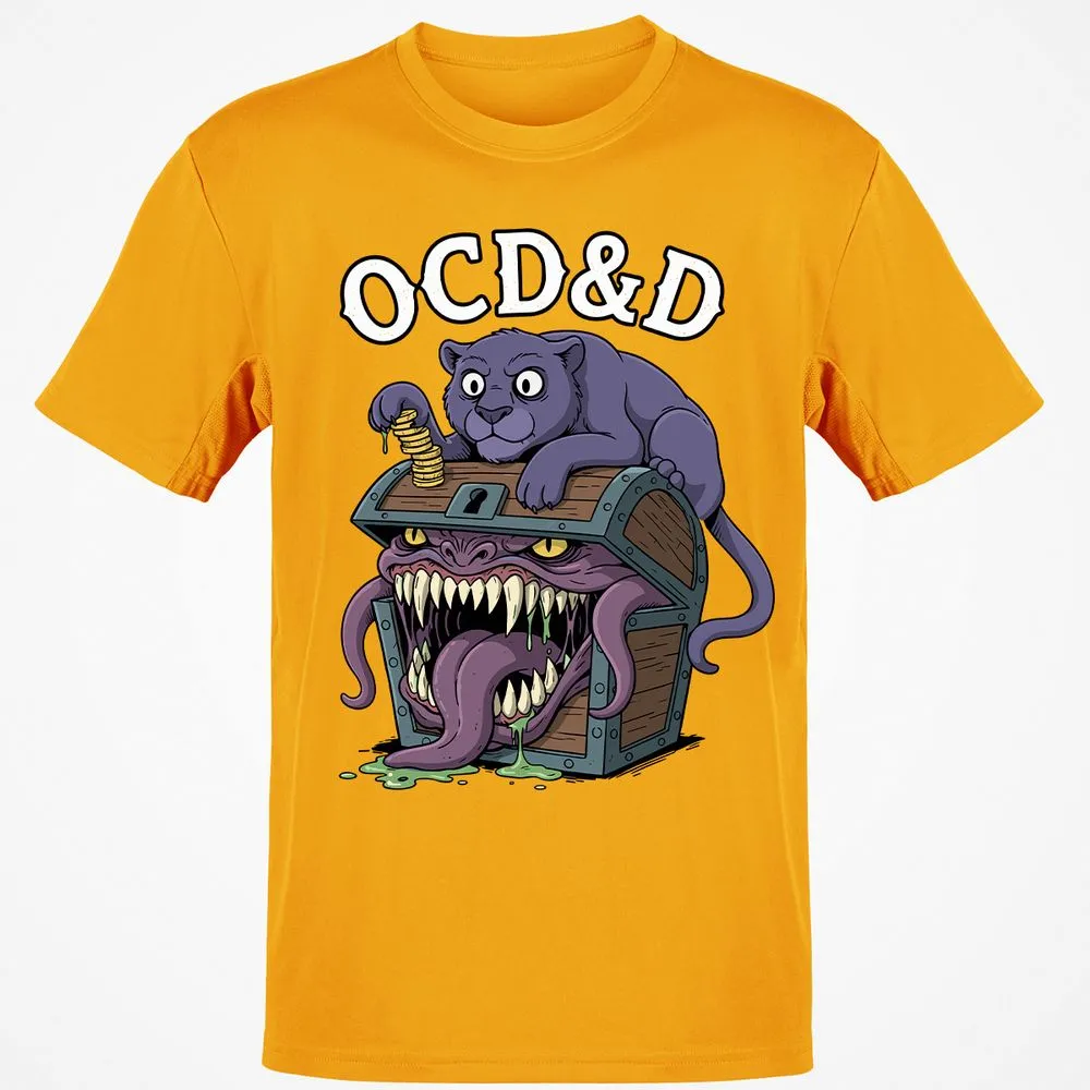 OCD&D Classic Unisex T-Shirt - Gold - 4