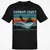FUNRUN COAST Classic Unisex T-Shirt - Black - 1