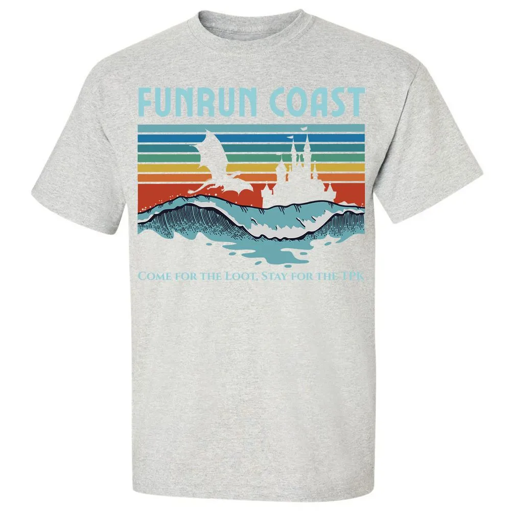 FUNRUN COAST Classic Unisex T-Shirt - Ash - 2