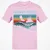 FUNRUN COAST Classic Unisex T-Shirt - Light Pink - 5