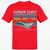 FUNRUN COAST Classic Unisex T-Shirt - Red - 10