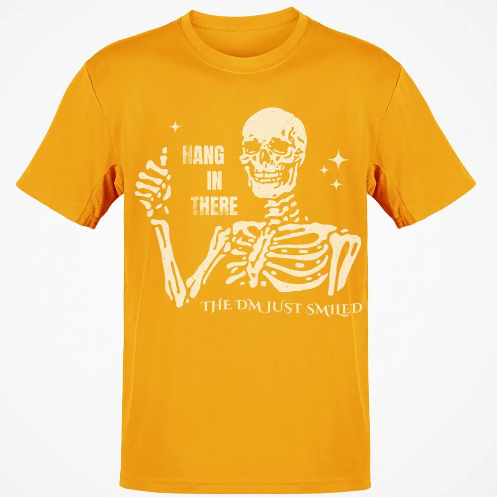 Hang In There – The DM Just Smiled Skeleton - Gold - 4
