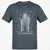 Necromancer Gothic RPG Classic Unisex T-Shirt - Charcoal - 3
