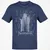 Necromancer Gothic RPG Classic Unisex T-Shirt - Navy - 7