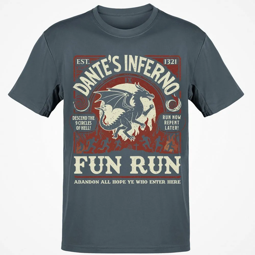 Dante’s Inferno Fun Run – Faerun Fantasy - Charcoal - 3