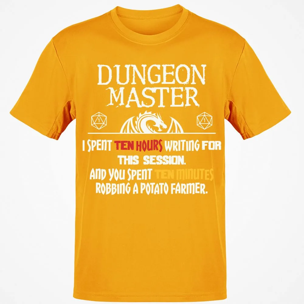 Dungeon Master Chaos Meme Classic Unisex T-Shirt - Gold - 4