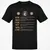 Coffee & Dragons RPG Stats Classic Unisex T-Shirt - Black - 1