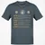 Coffee & Dragons RPG Stats Classic Unisex T-Shirt - Charcoal - 3
