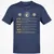 Coffee & Dragons RPG Stats Classic Unisex T-Shirt - Navy - 7