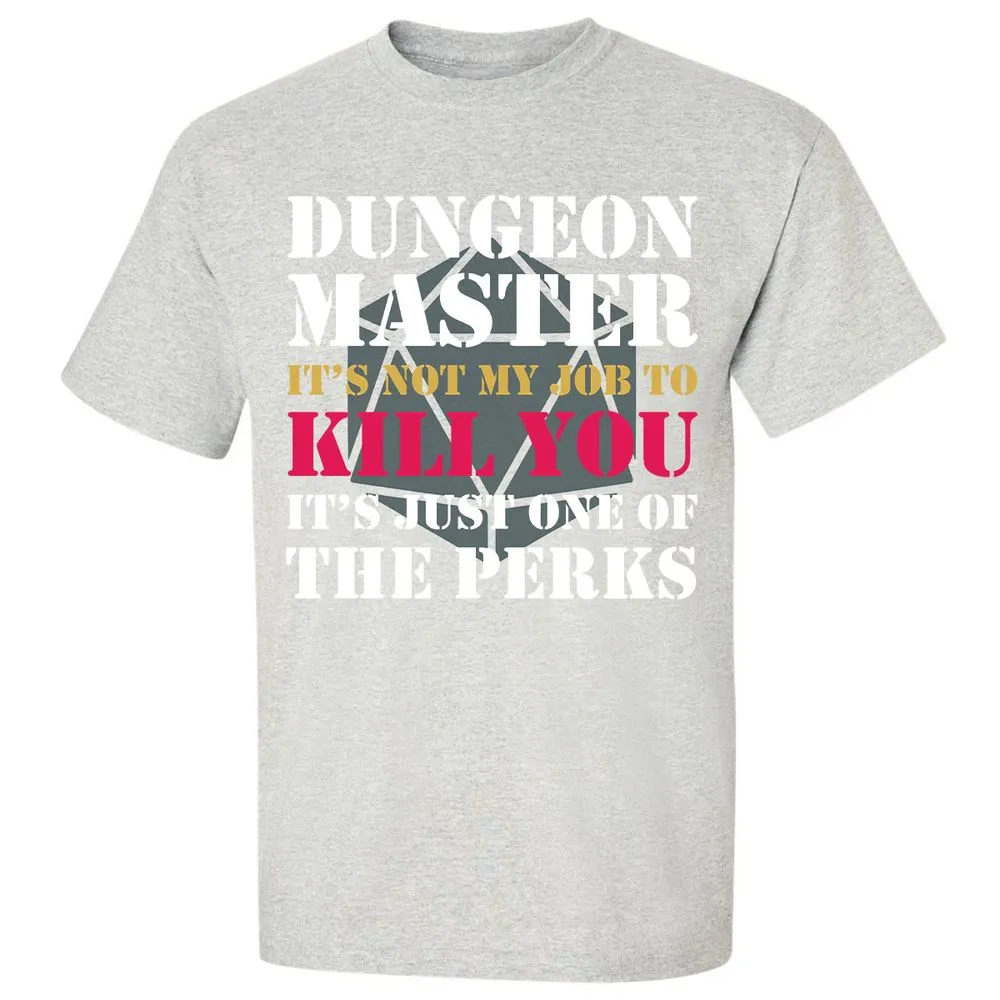 DUNGEON MASTER NOT MY JOB Classic Unisex T-Shirt - Ash - 2