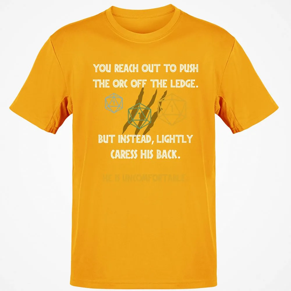 YOU REACH OUT TO PUSH Classic Unisex T-Shirt - Gold - 4