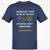 YOU REACH OUT TO PUSH Classic Unisex T-Shirt - Navy - 7