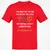 YOU REACH OUT TO PUSH Classic Unisex T-Shirt - Red - 10
