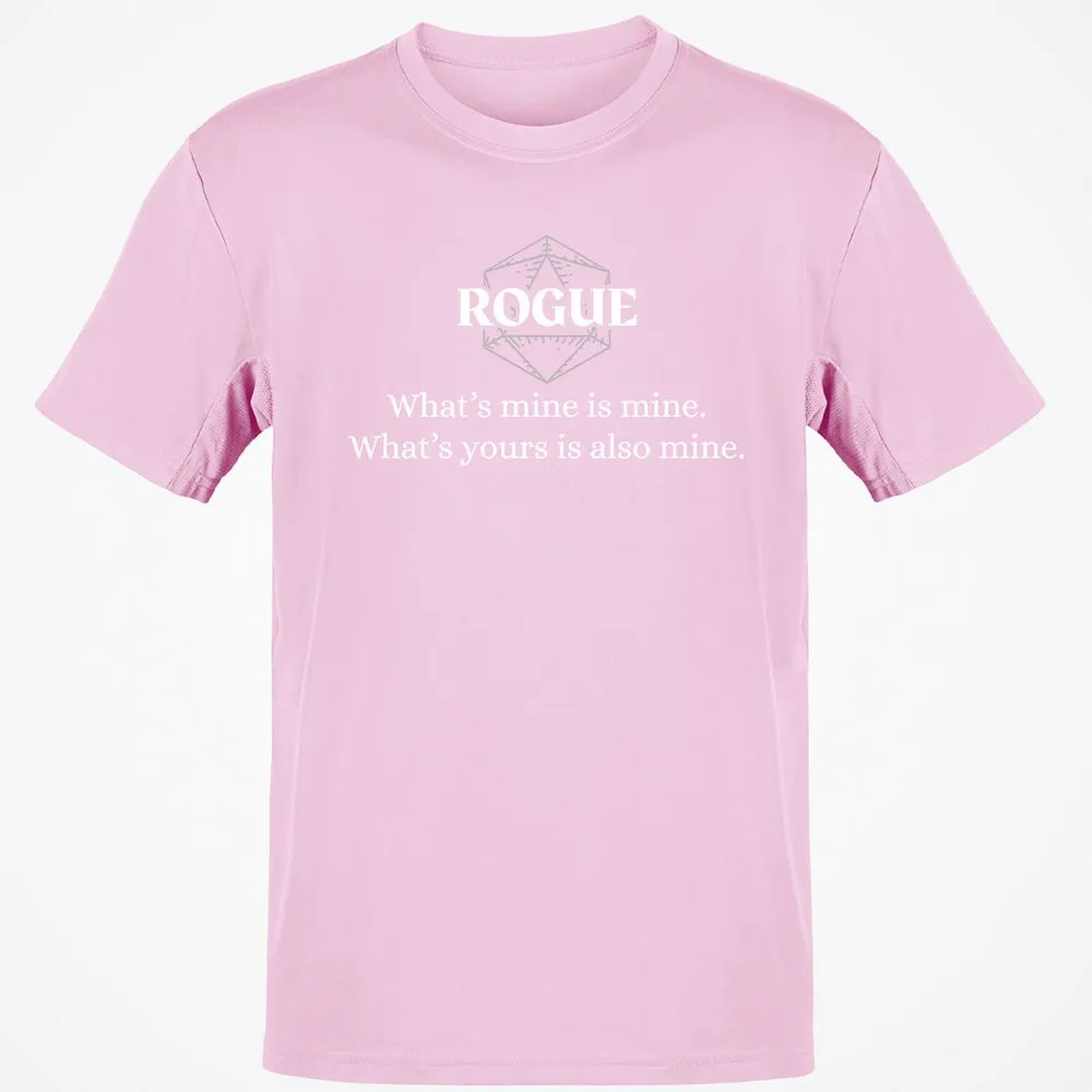 Rogue – What’s Mine Is Mine, What’s Yours Is Also Mine Classic Unisex T-Shirt - Light Pink - 5