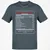 Dungeon Master Nutrition Facts Classic Unisex T-Shirt - Charcoal - 3