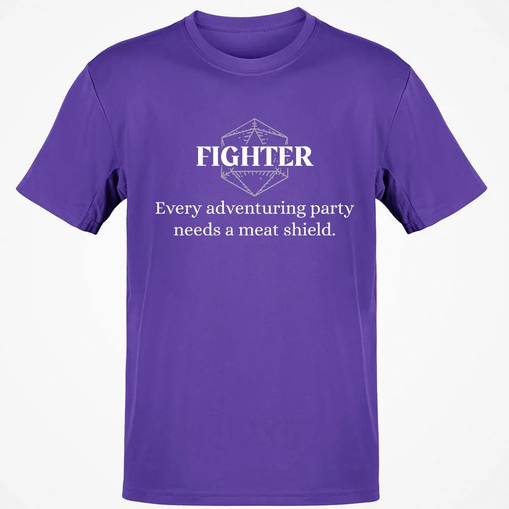 Fighter – Every Party Needs A Meat Shield Classic Unisex T-Shirt - Purple - 9
