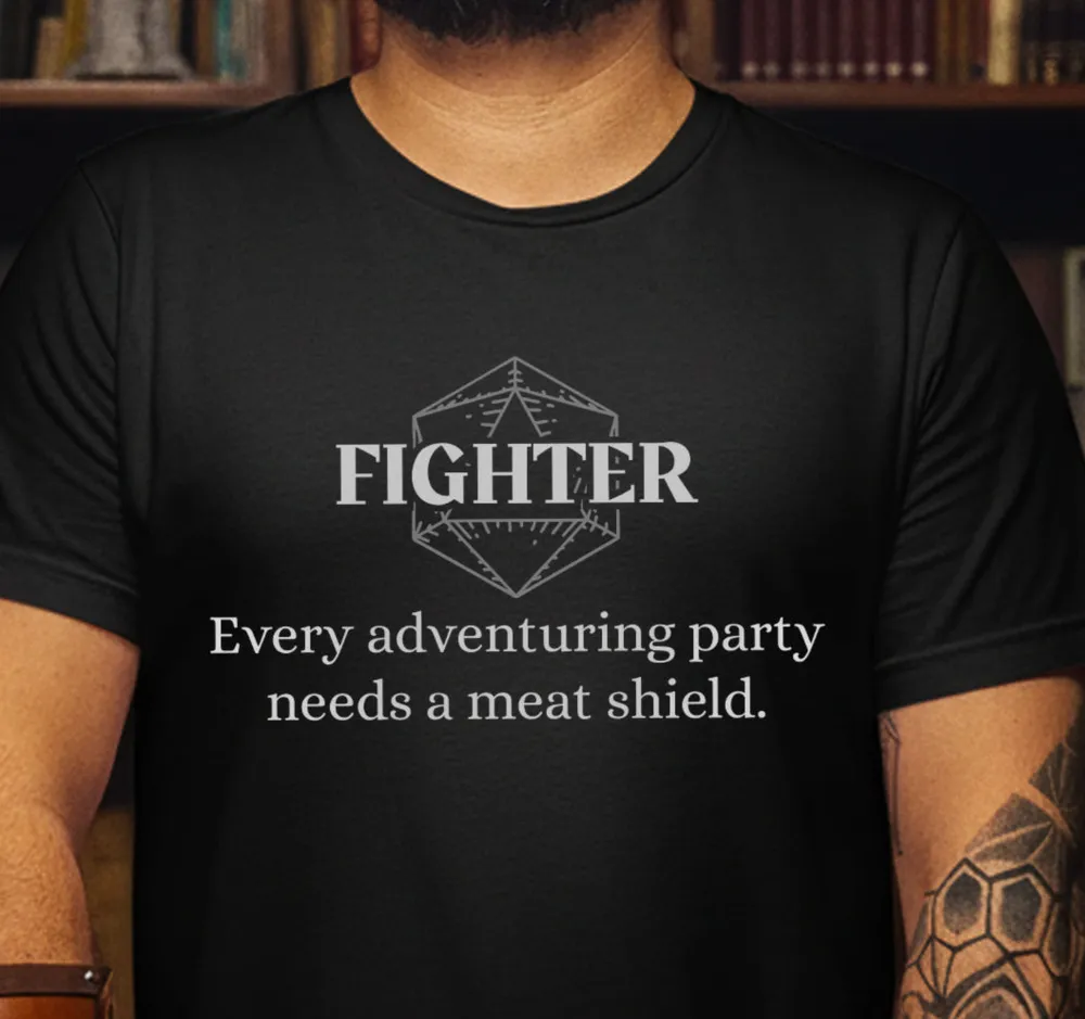 Fighter – Every Party Needs A Meat Shield Classic Unisex T-Shirt - 1