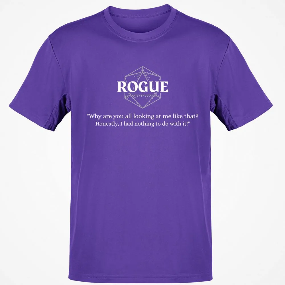 Rogue – Why Are You All Looking At Me Like That Classic Unisex T-Shirt - Purple - 9