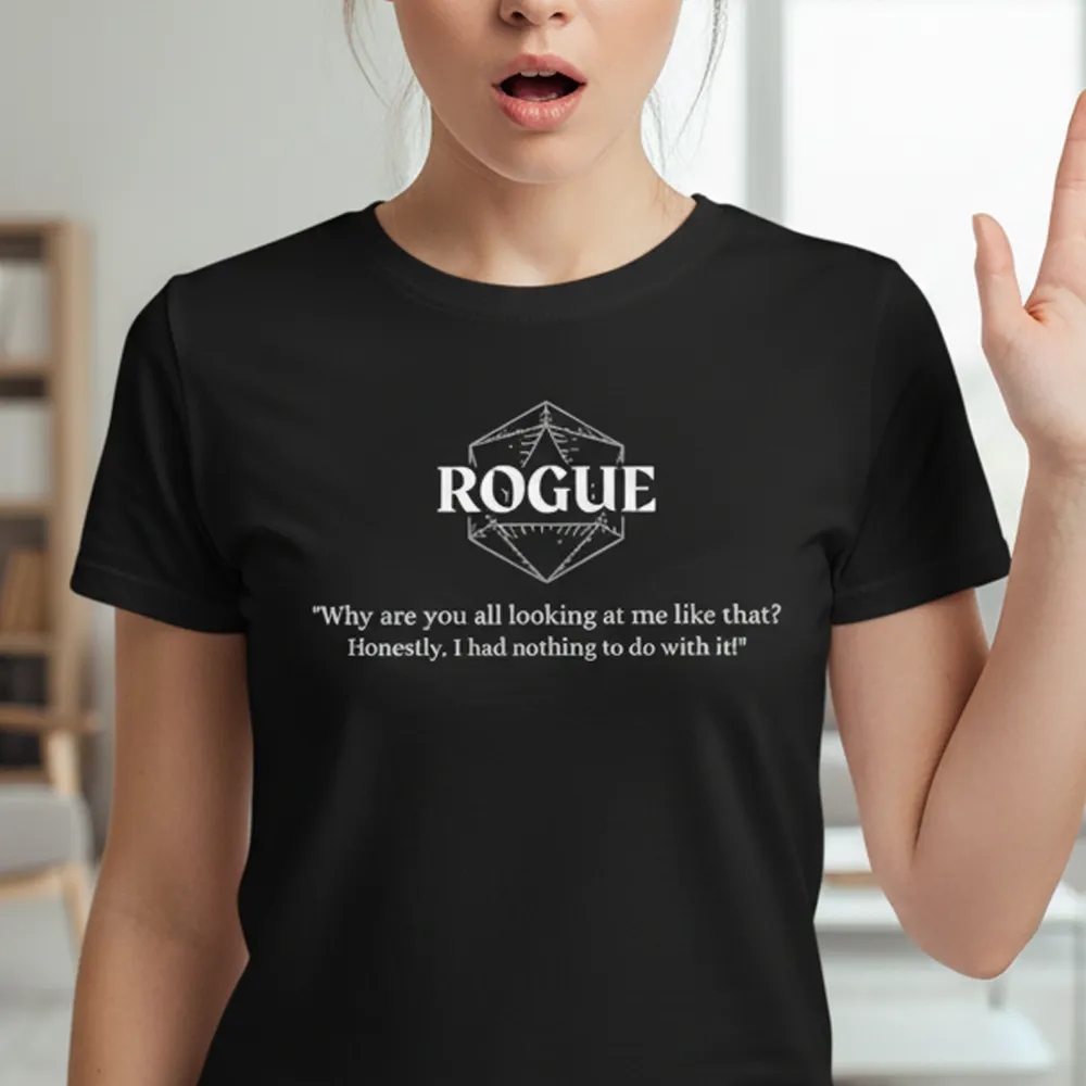 Rogue – Why Are You All Looking At Me Like That Classic Unisex T-Shirt - 1
