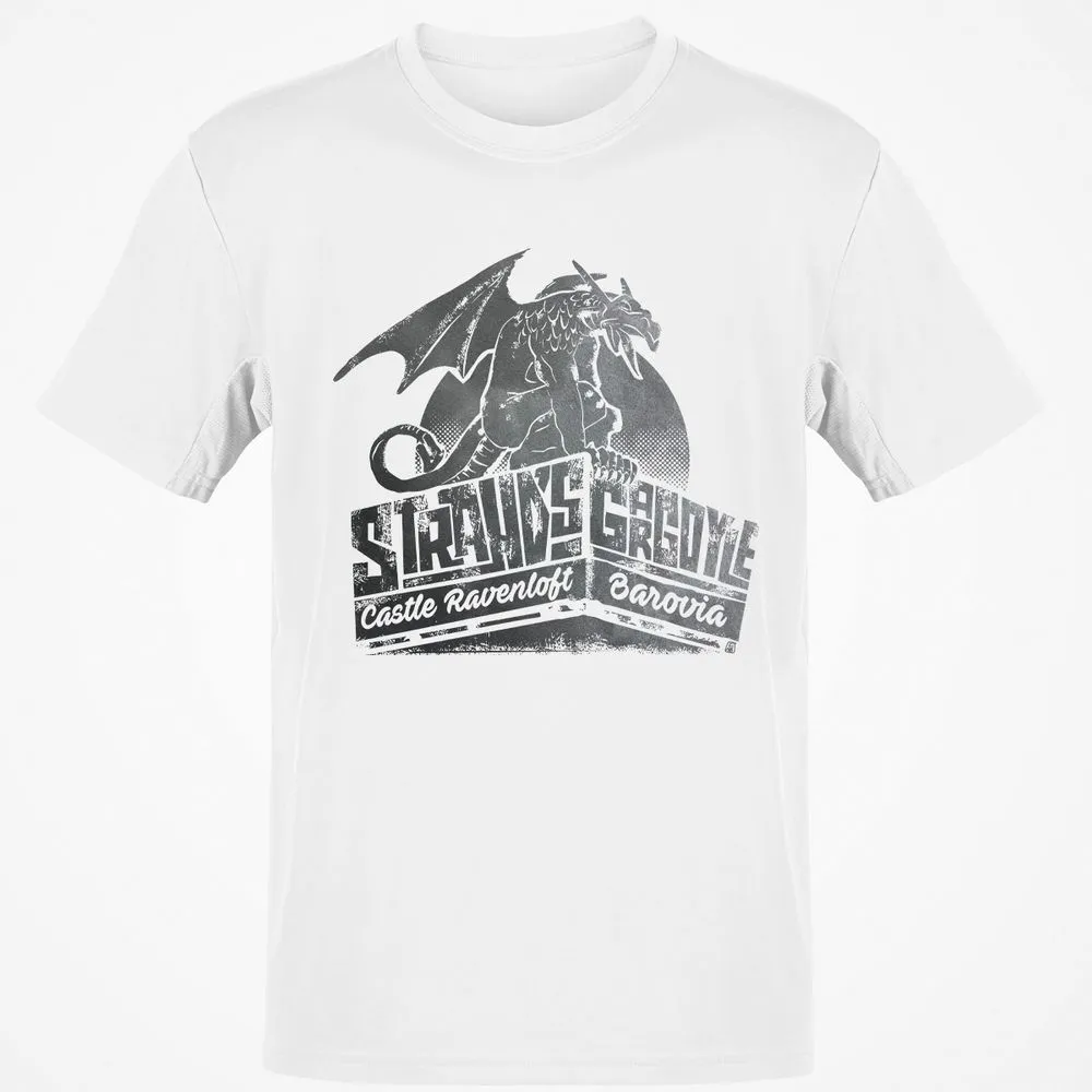 Strahd’s Gargoyle Classic Unisex T-Shirt - White - 12
