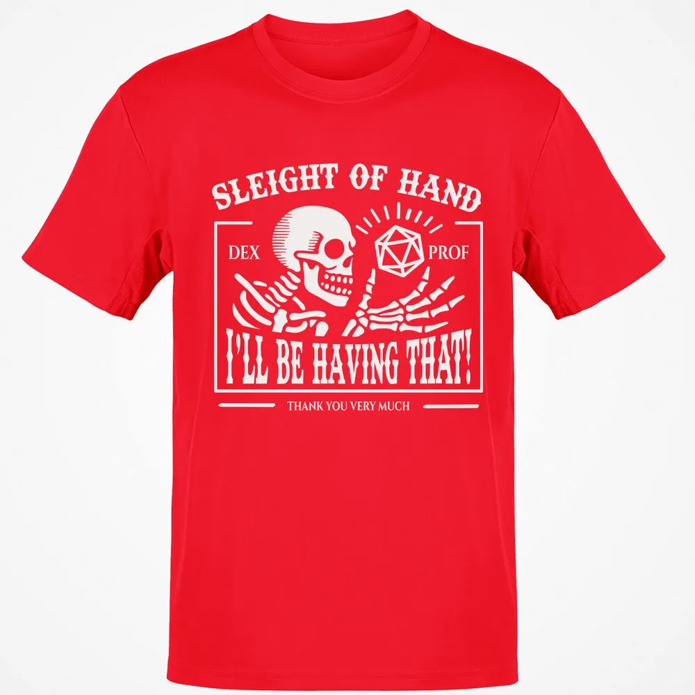 Sleight of Hand – I’ll Be Having That! - Red - 10