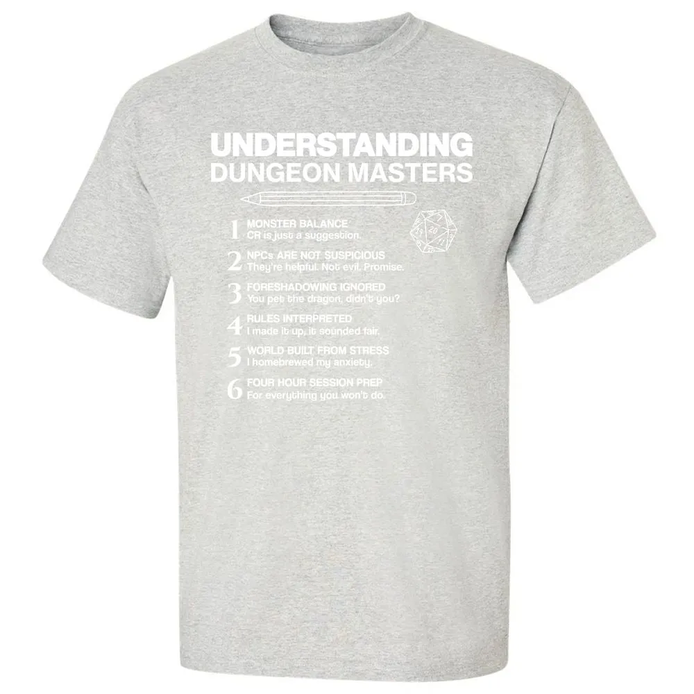 Understanding Dungeon Masters Classic Unisex T-Shirt - Ash - 2