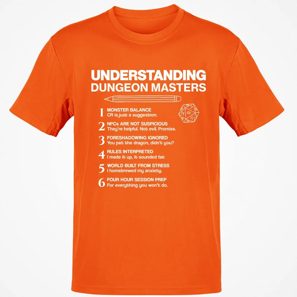 Understanding Dungeon Masters Classic Unisex T-Shirt - Orange - 8