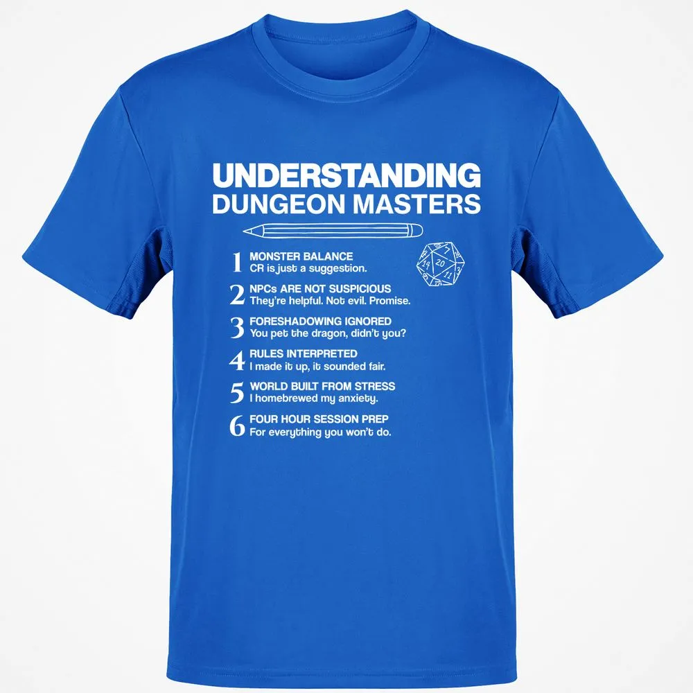Understanding Dungeon Masters Classic Unisex T-Shirt - Royal - 11