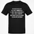 I’m Not Impulsive Barbarian Classic Unisex T-Shirt - Black - 1