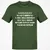 I’m Not Impulsive Barbarian Classic Unisex T-Shirt - Military Green - 6