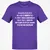 I’m Not Impulsive Barbarian Classic Unisex T-Shirt - Purple - 9