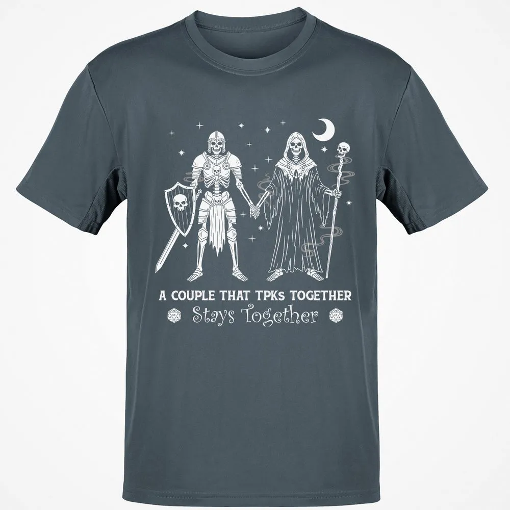 TPK Love – Skeleton Couple - Charcoal - 3