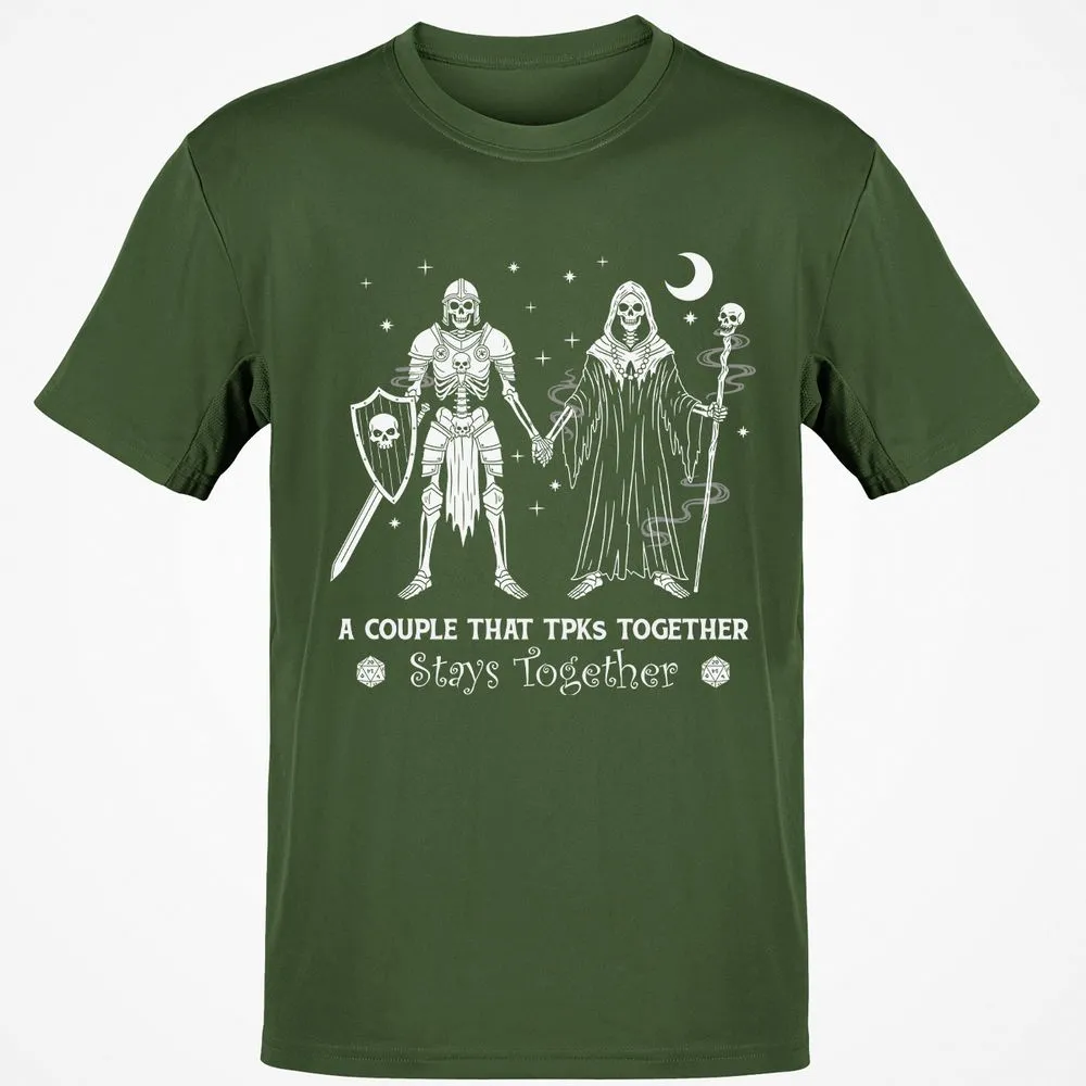 TPK Love – Skeleton Couple - Military Green - 6