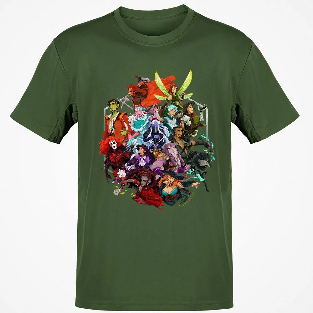 The Chaotic Company – A Fantasy Adventuring Party - Military Green - 6