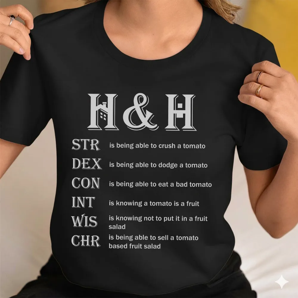 H&H - House and Humans Tomato Stat Classic Unisex T-Shirt - 1