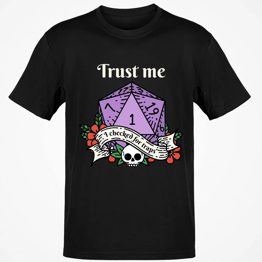 Trust Me I Checked for Traps - Black - 1