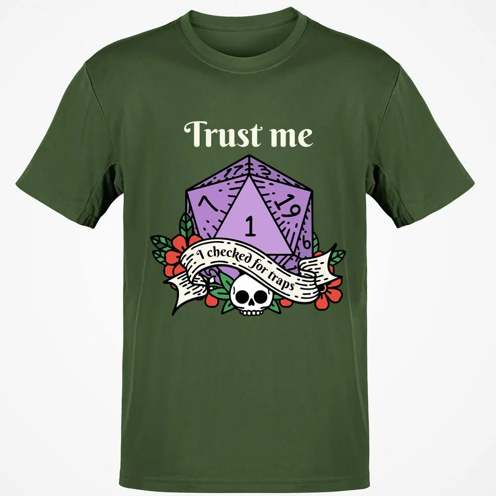 Trust Me I Checked for Traps - Military Green - 6