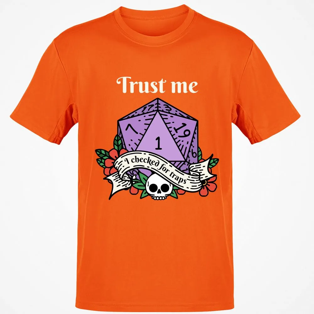 Trust Me I Checked for Traps - Orange - 8